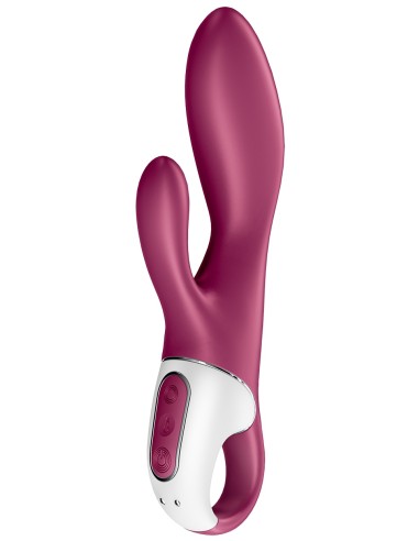 Vibro Rabbit Connecté Heated Affair Satisfyer 20cm Mauve| FetishXplore
