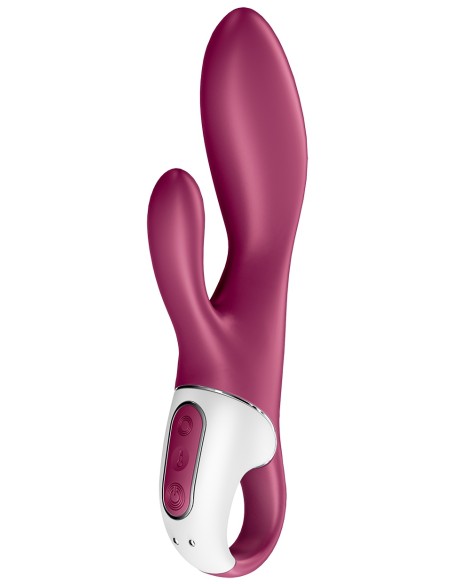 Vibro Rabbit Connecté Heated Affair Satisfyer 20cm Mauve| FetishXplore