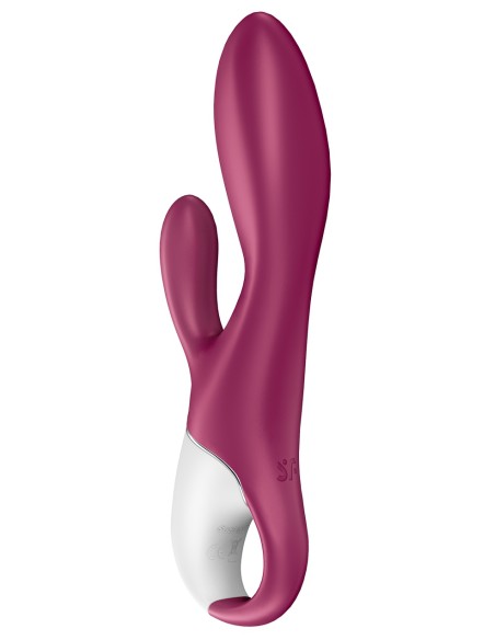 Vibro Rabbit Connecté Heated Affair Satisfyer 20cm Mauve| FetishXplore