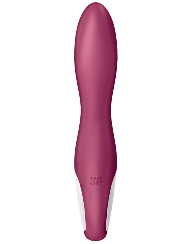 Vibro Rabbit Connecté Heated Affair Satisfyer 20cm Mauve| FetishXplore