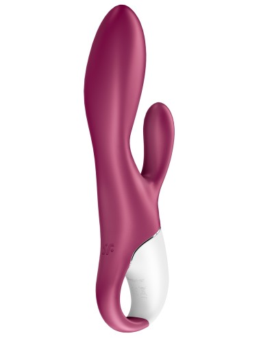 Vibro Rabbit Connecté Heated Affair Satisfyer 20cm Mauve| FetishXplore