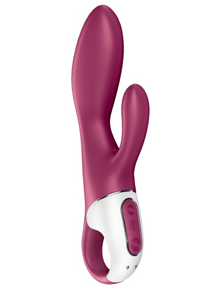Vibro Rabbit Connecté Heated Affair Satisfyer 20cm Mauve| FetishXplore