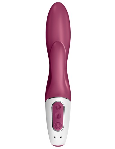 Vibro Rabbit Connecté Heated Affair Satisfyer 20cm Mauve| FetishXplore