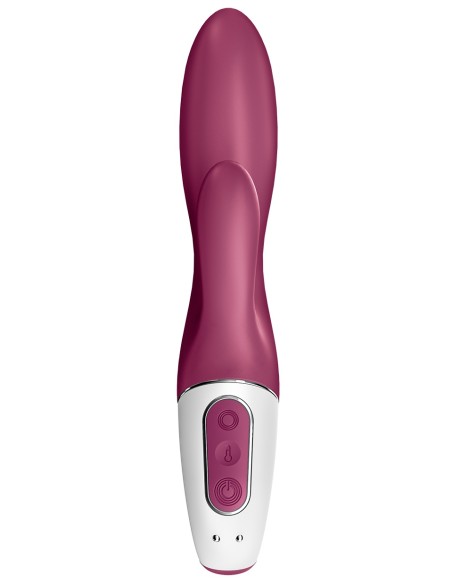 Vibro Rabbit Connecté Heated Affair Satisfyer 20cm Mauve| FetishXplore