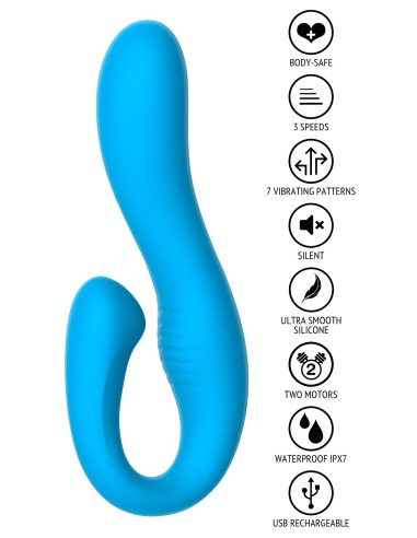 Vibro Rabbit The Skyler 10 x 3.2cm | FetishXplore