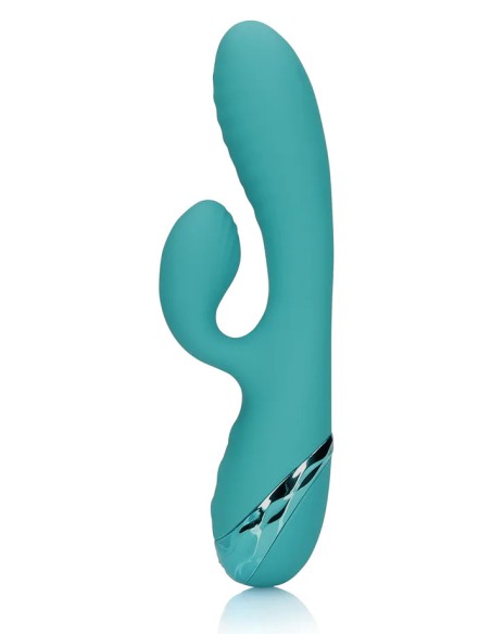 Vibro Rabbit Gonflable Flatblue 11 x 3.5cm | FetishXplore