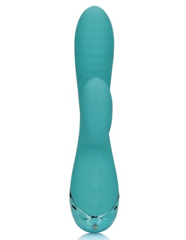 Vibro Rabbit Gonflable Flatblue 11 x 3.5cm | FetishXplore