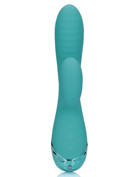 Vibro Rabbit Gonflable Flatblue 11 x 3.5cm | FetishXplore