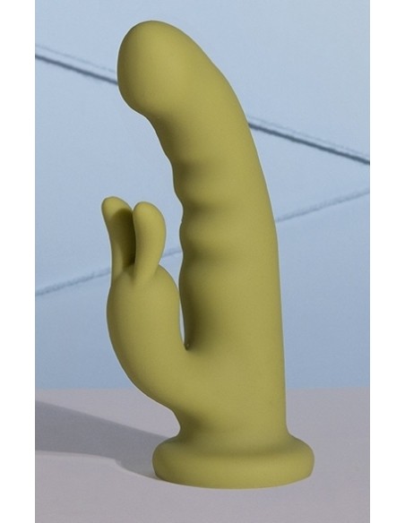 Vibro Rabbit Rotatif Greenbit 14 x 4cm | FetishXplore
