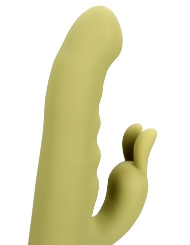 Vibro Rabbit Rotatif Greenbit 14 x 4cm | FetishXplore