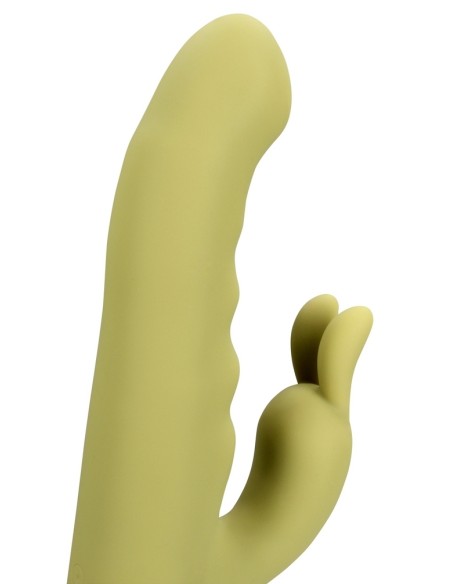 Vibro Rabbit Rotatif Greenbit 14 x 4cm | FetishXplore