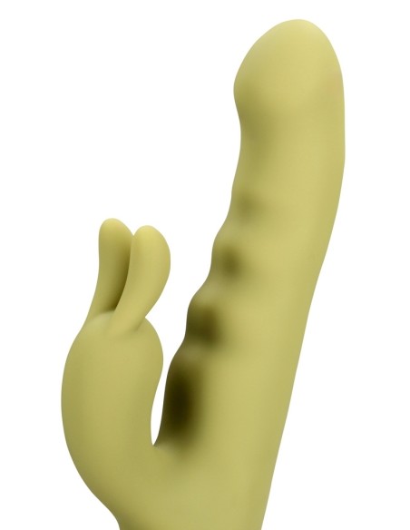 Vibro Rabbit Rotatif Greenbit 14 x 4cm | FetishXplore