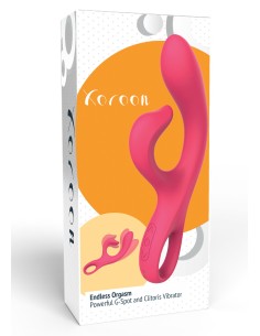 Vibro Rabbit Endless Orgasm 22cm Fuchsia | FetishXplore 2