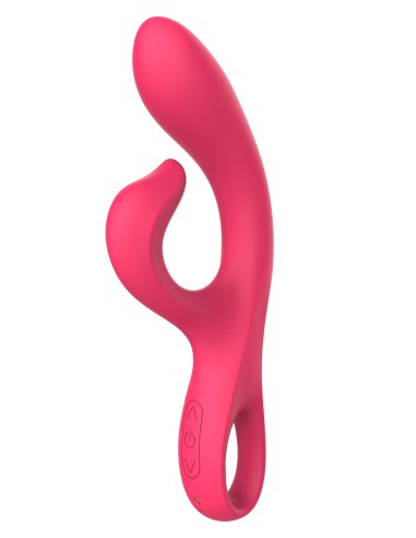 Vibro Rabbit Endless Orgasm 22cm Fuchsia | FetishXplore