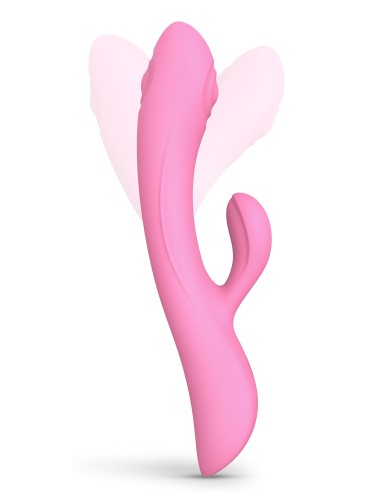 Vibro Rabbit Bunny & Clyde Love to Love 22cm Rose | FetishXplore