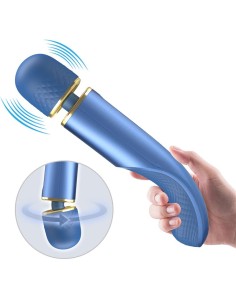 Wand Colorfull 24cm Tête 48mm Bleu | FetishXplore