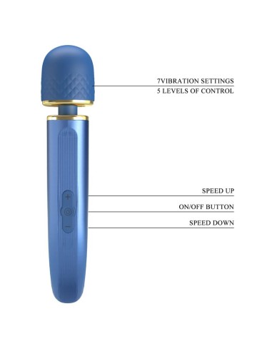 Wand Colorfull 24cm Head 48mm Blue