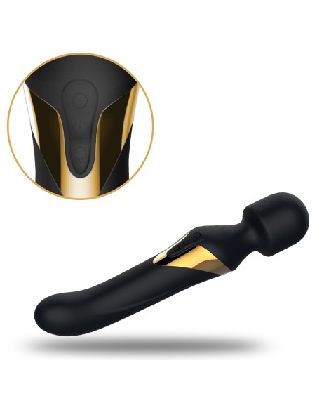 Wand Dual Orgasms Dorcel 24cm - Head 46mm