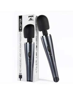 Wand Xcepter Noir - Tête 54mm | FetishXplore