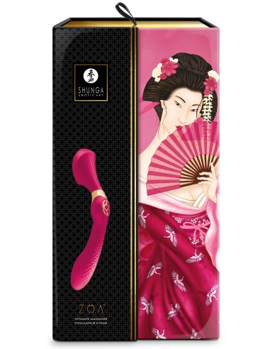 Stimulateur Intime Shunga Zoa Framboise | FetishXplore