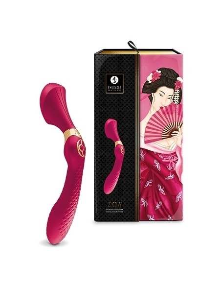 Stimulateur Intime Shunga Zoa Framboise | FetishXplore