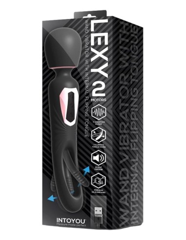Wand avec Gode Lexy 2 11 x 3.2cm | FetishXplore