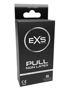 Préservatifs Fins sans Latex Pull Exs x6 | FetishXplore