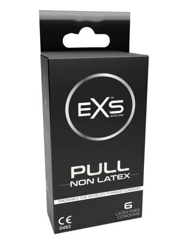 Préservatifs Fins sans Latex Pull Exs x6 | FetishXplore