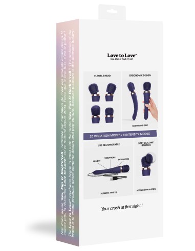 Wand Brush Crush Indigo | FetishXplore
