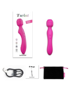 Wand Twist 12 x 3.5cm Rose | FetishXplore 2