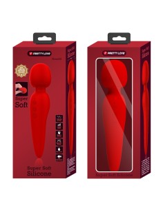 Wand Meredith 21.5cm Tête 50mm Rouge | FetishXplore 2