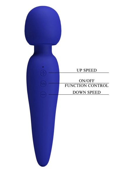 Wand Meredith 21.5cm Head 50mm Indigo