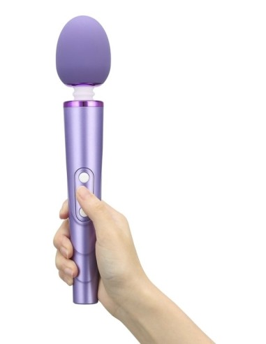 Wand Eggy 25cm Head 49mm Purple
