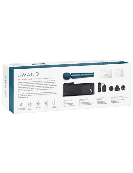 Wand Original 33cm Tête 62mm Bleu | FetishXplore