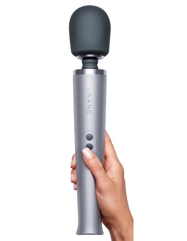 Wand Original 33cm Tête 62mm Gris Le Wand | FetishXplore
