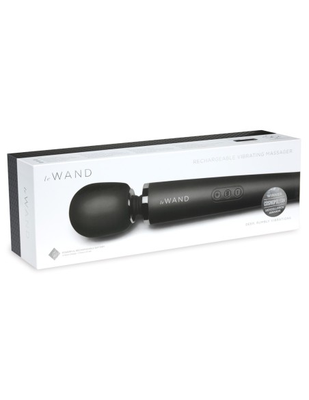 Wand Original 33cm Tête 62mm Noir Le Wand | FetishXplore