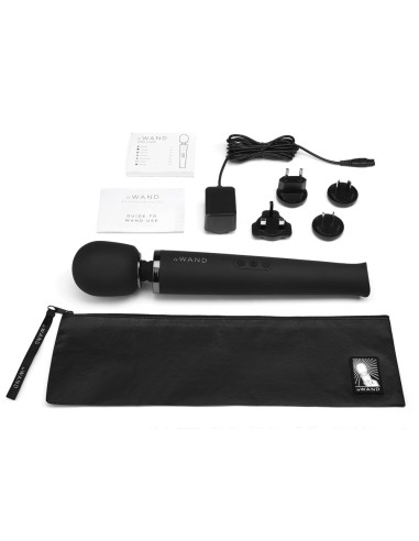 Wand Original 33cm Tête 62mm Noir Le Wand | FetishXplore