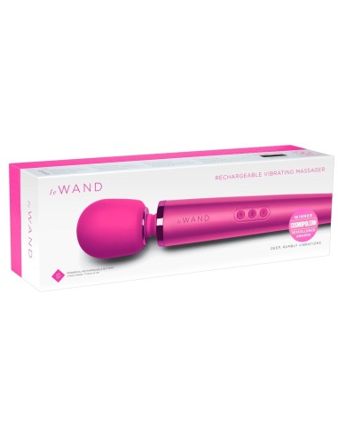 Wand Original 33cm Tête 62mm Rose Le Wand | FetishXplore