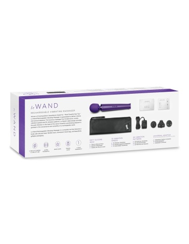 Wand Original 33cm Tête 62mm Violet Le Wand | FetishXplore