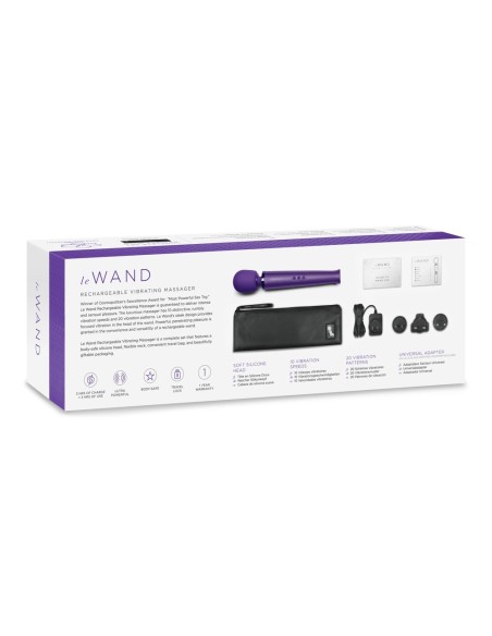 Wand Original 33cm Tête 62mm Violet Le Wand | FetishXplore