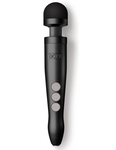 Wand Doxy Die Cast 3R 28cm - Tête 45mm Noir | FetishXplore