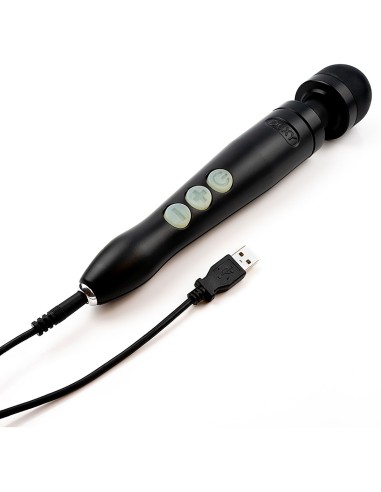 Wand Doxy Die Cast 3R 28cm - Tête 45mm Noir | FetishXplore