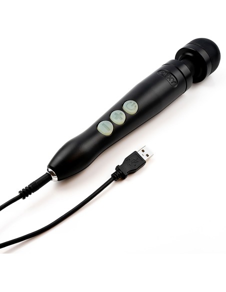 Wand Doxy Die Cast 3R 28cm - Tête 45mm Noir | FetishXplore