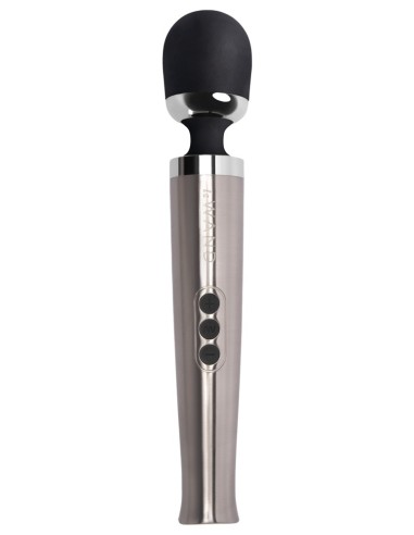 Wand Die Cast Rechargeable 29cm Head 51mm Grey