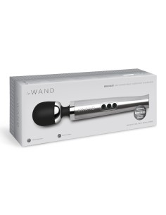 Wand Die Cast Rechargeable 29cm Tête 51mm Gris | FetishXplore 2