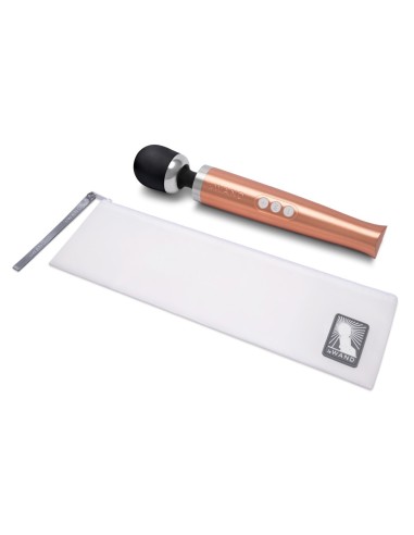 Wand Die Cast Rechargeable 29cm Tête 51mm Doré | FetishXplore