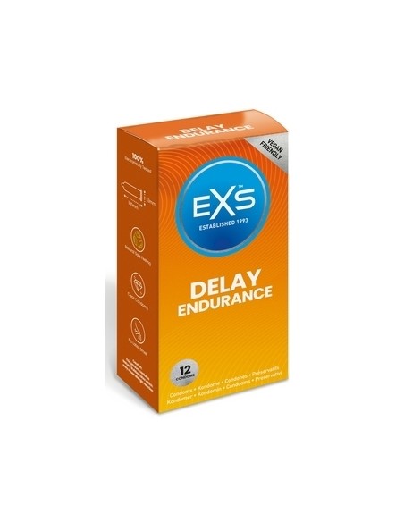 Préservatifs Retardants Delay Endurance x12 Exs | FetishXplore