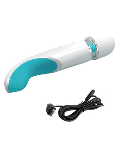 Wand Colormax 29cm Tête 58mm Turquoise | FetishXplore