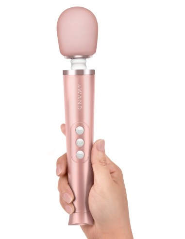 Wand Petite 25cm - Tête 47mm Rose Gold | FetishXplore