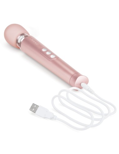 Wand Petite 25cm - Tête 47mm Rose Gold | FetishXplore